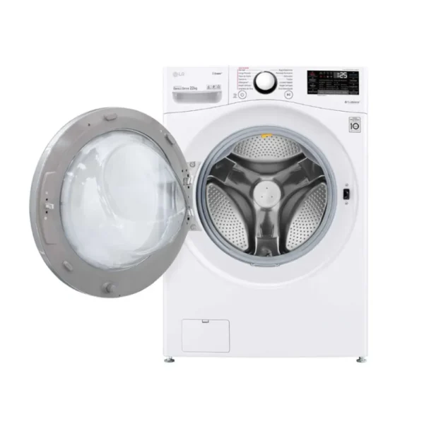 Lavadora LG carga frontal 22kg blanca WM22WV26R - Imagen 3