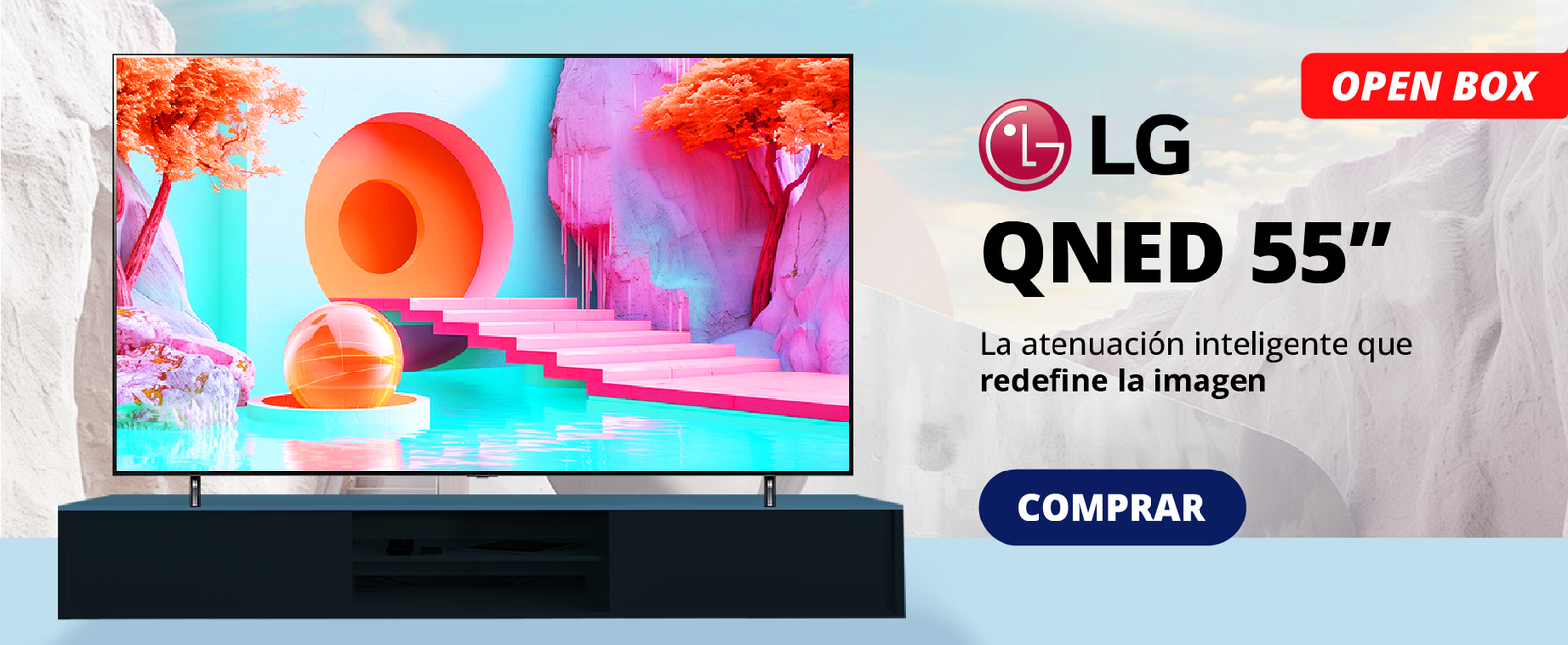 LG QNED 55". Productos baratos en Quito