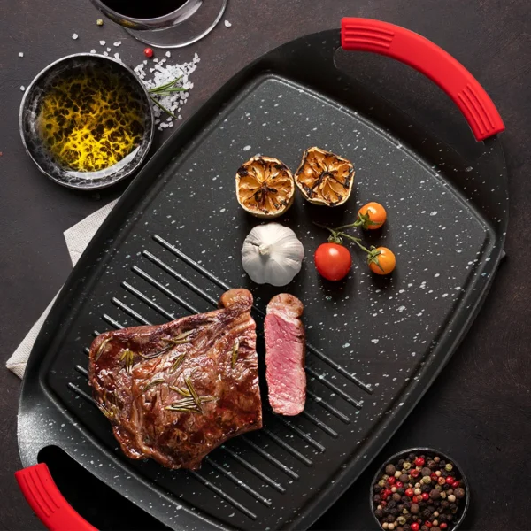 Parrilla Asadora Carbono 47 Cm Warenhaus - Imagen 2