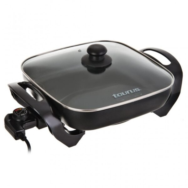 Sartén eléctrico Taurus Odiseo 2.5 L a 1500W, Color Negro.