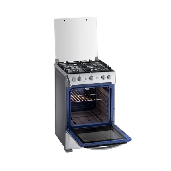 COCINA A GAS 24" 4Q. TABLERO ACERO INOX - Imagen 3