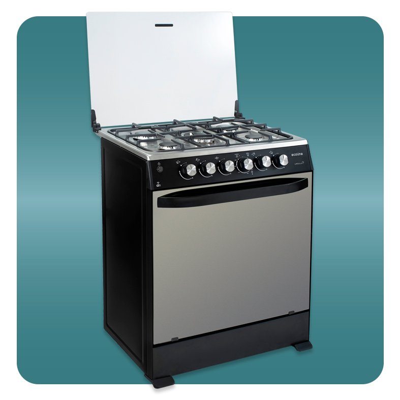 Cocina Constanza 30" Ecoline Negro Mate