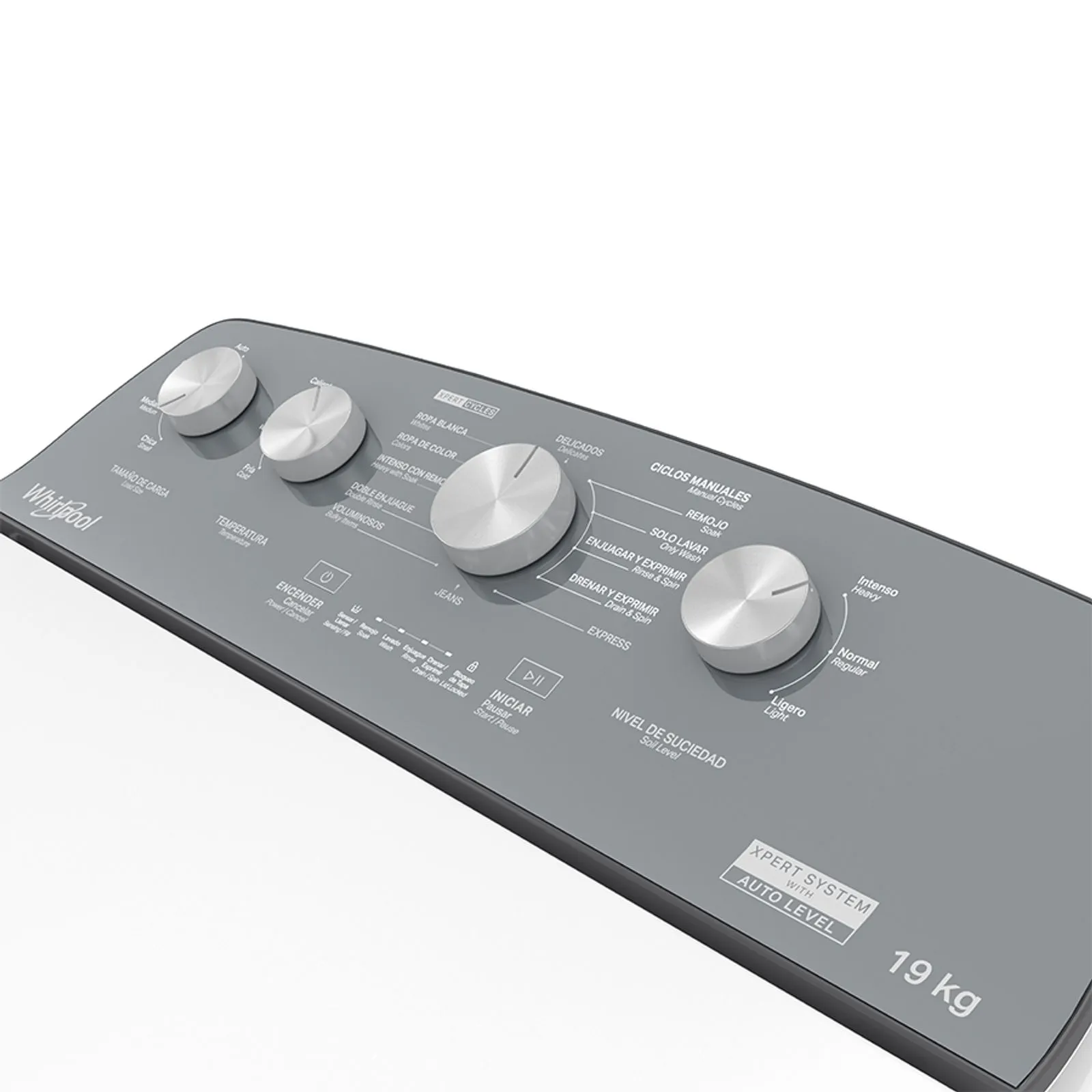 Lavadora Whirlpool Carga Superior 19kg Xpert System Blanca Agitador - Imagen 7