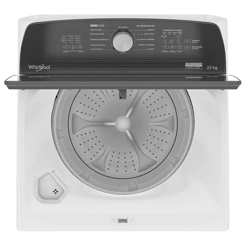 LAVADORA WHIRLPOOL BLANCA 48LBS EXPERT SYSTEM - Imagen 2