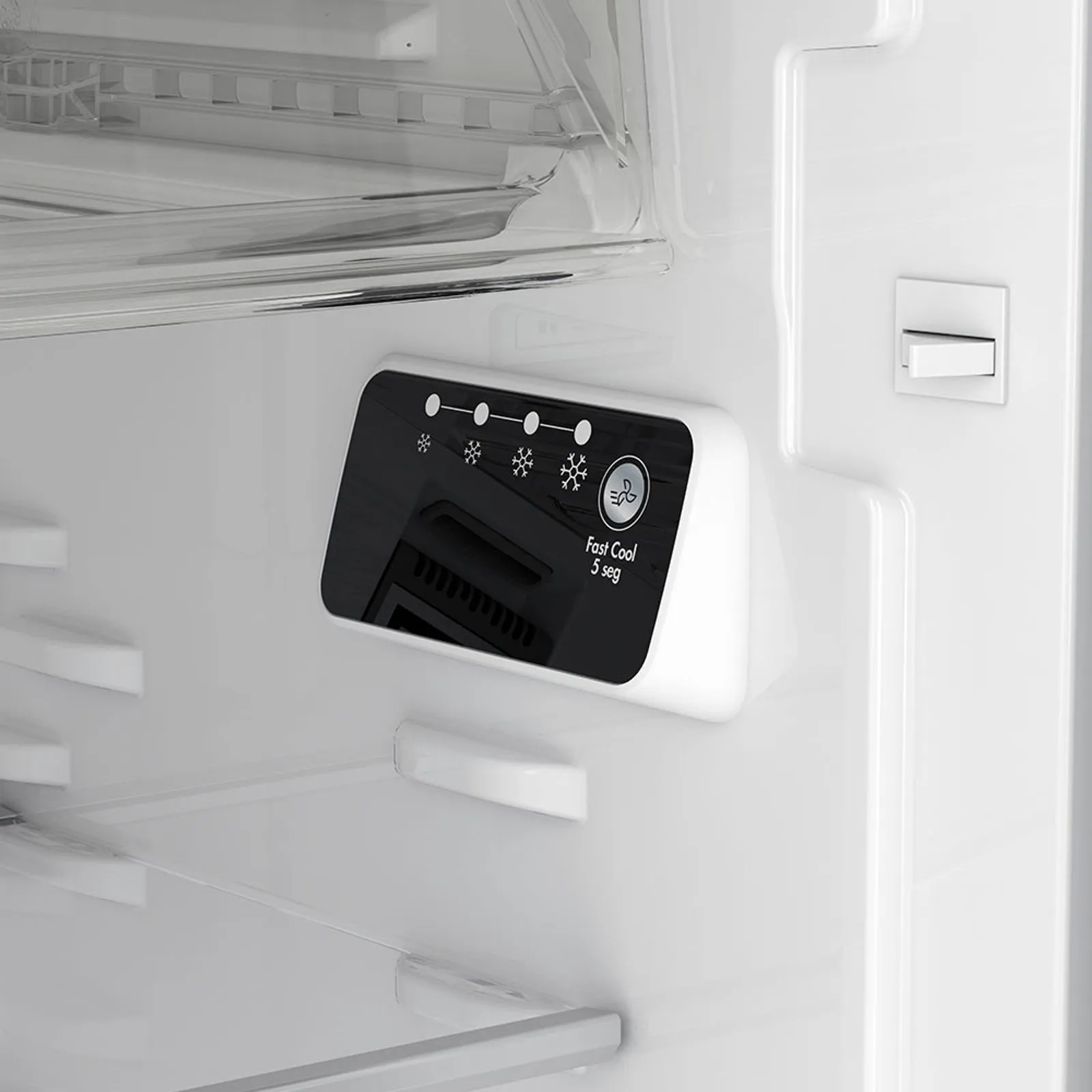 Refrigeradora Whirlpool WRW32CKTWW 320 Litros Xpert flow color acero inoxidable - Imagen 3