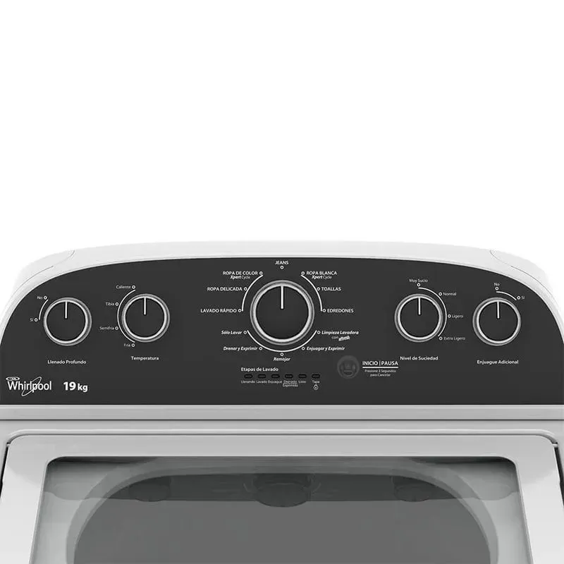 LAVADORA WHIRLPOOL BLANCA 19KG XPERT SYSTEM - Imagen 3