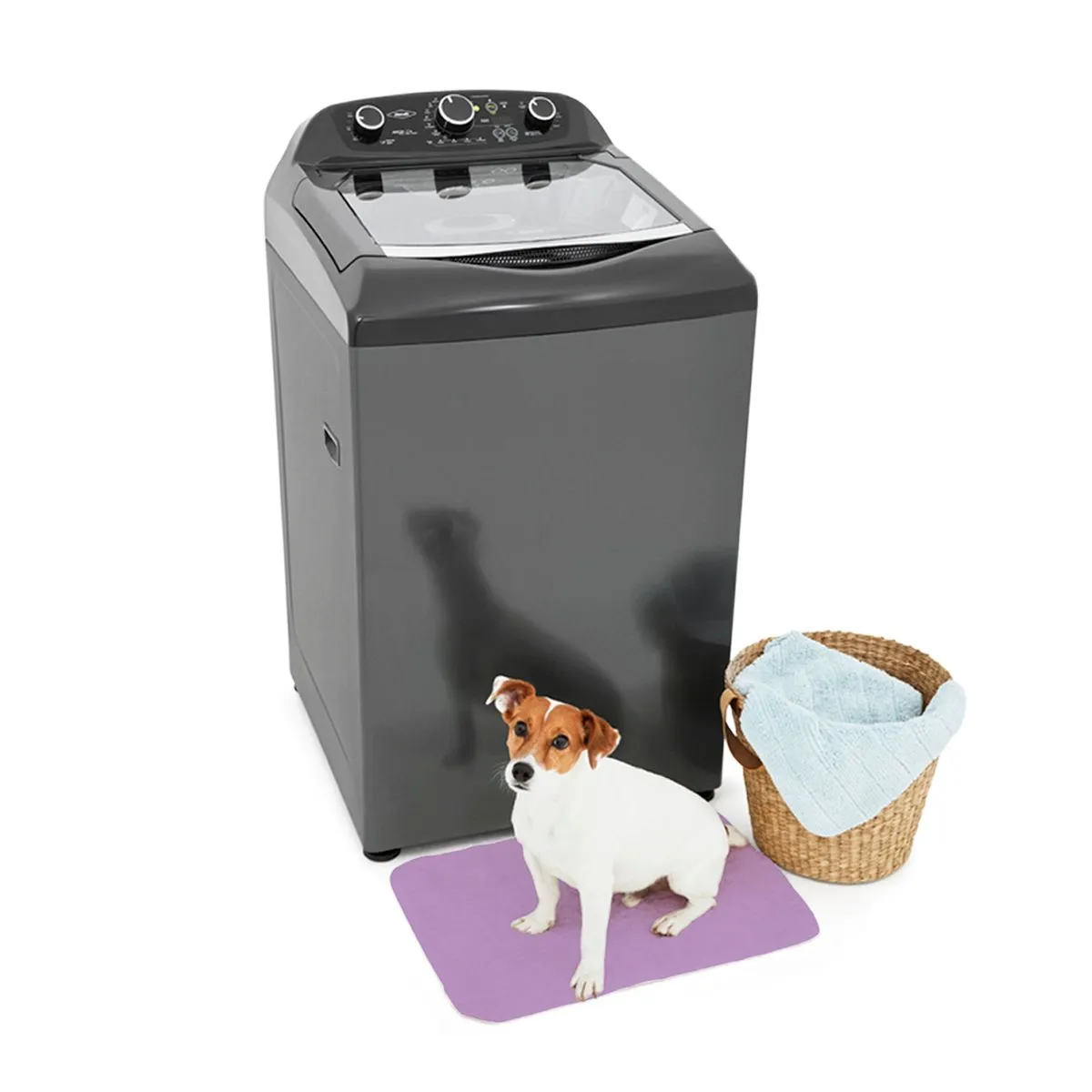 Lavadora Haceb Automática 18kg Ha-lava-mizu-18-ox Silver - Imagen 2