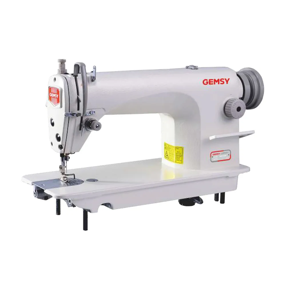 Máquina de Coser Industrial Gemsy. Costura Recta Livina con Motor De Embrague