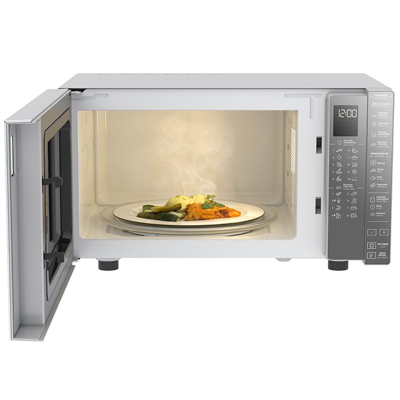 MICROONDAS WHIRLPOOL 30 LTS SILVER - Imagen 3