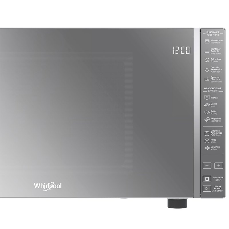 MICROONDAS WHIRLPOOL 30 LTS SILVER - Imagen 2