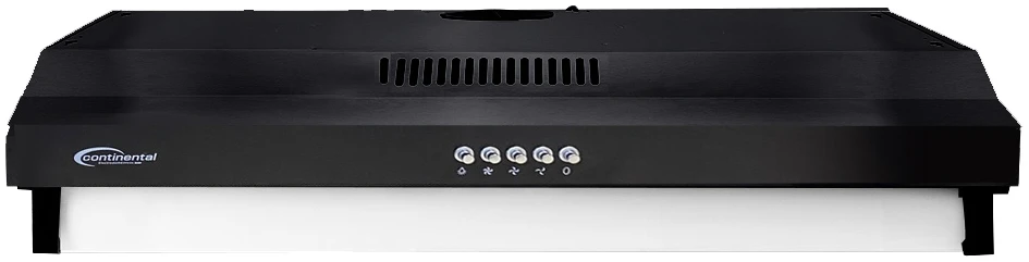 CAMPANA EXTRACTORA COCINA CONTINENTAL 60 CM NEGRO