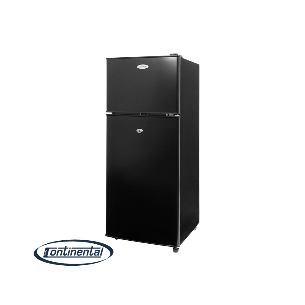 Minibar Continental 138 Litros 2 Puertas Frost Negra
