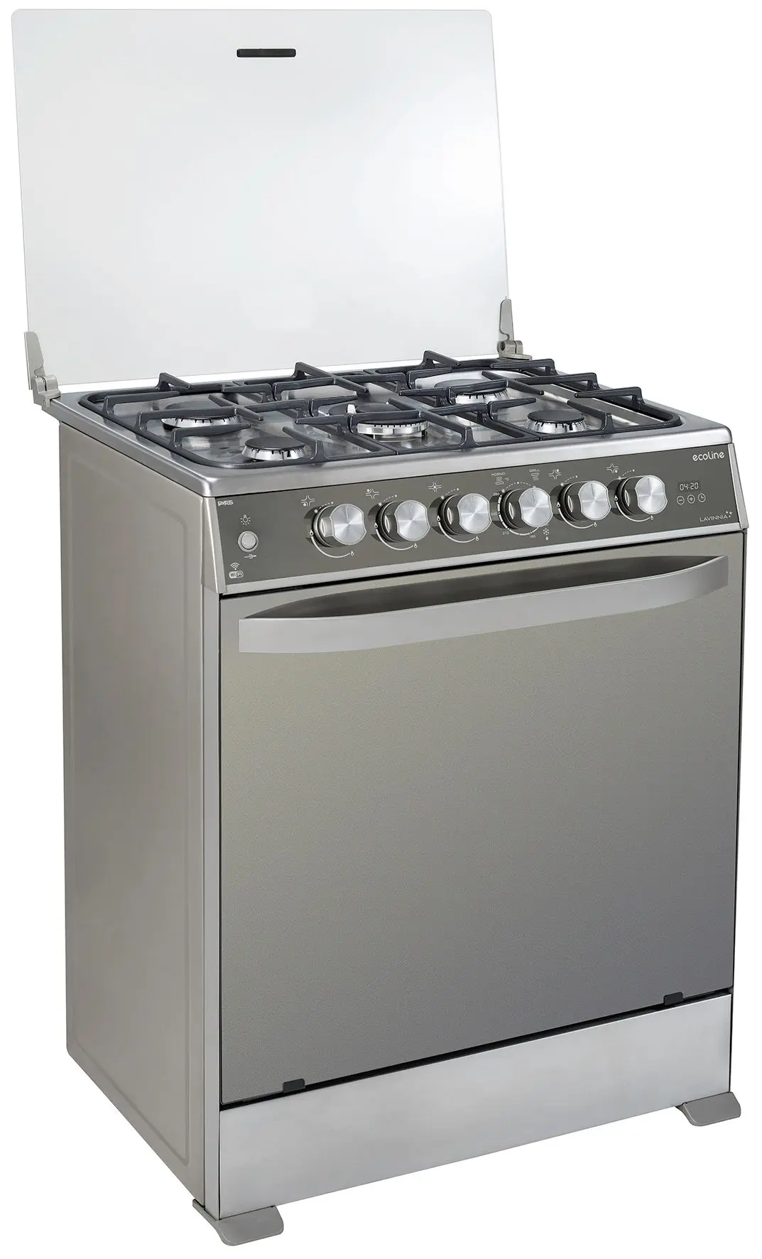 Cocina Lavinnia 30" con Tapa Eléctrica Ecoline Acero Inoxidable - Imagen 2