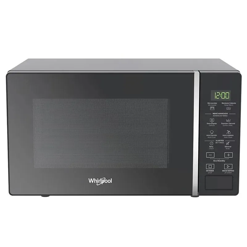 MICROONDAS WHIRLPOOL NEGRO 30LT 900WATTS