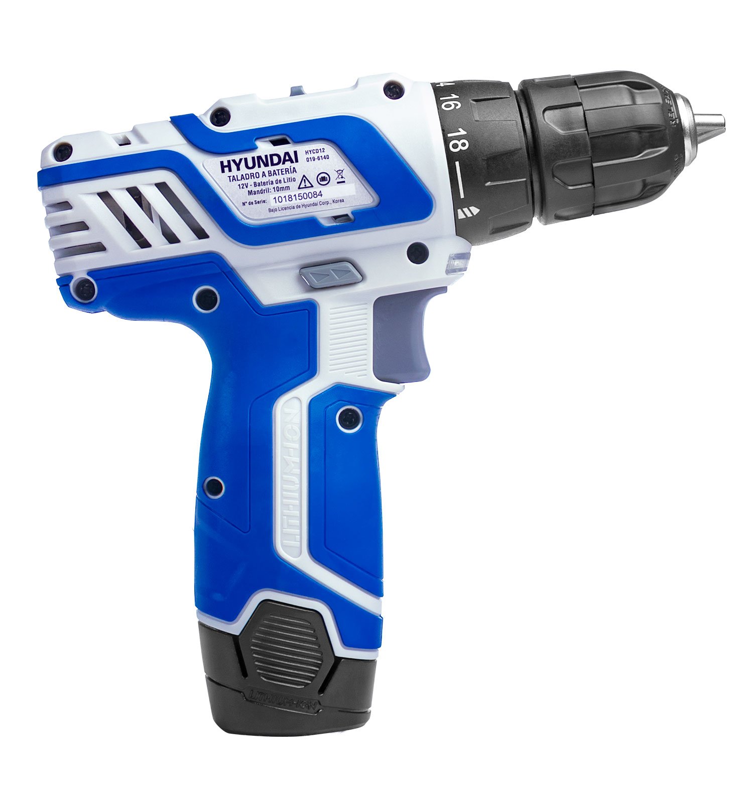 TALADRO DE LITIO HYUNDAI 12V