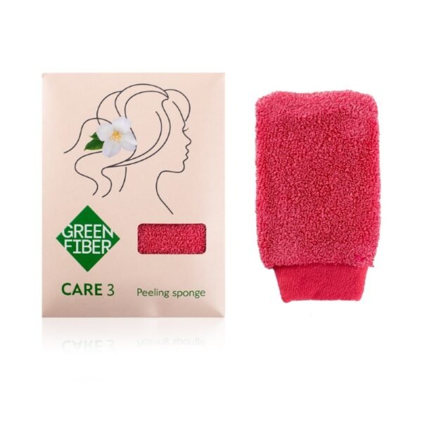 CARE 3, Esponja de Peeling Facial 8 x 4.5 cm