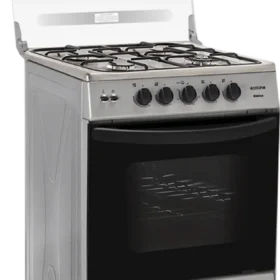 COCINA A GAS ECOLINE 24″ BIANCA 4 HORNILLAS – SILVER